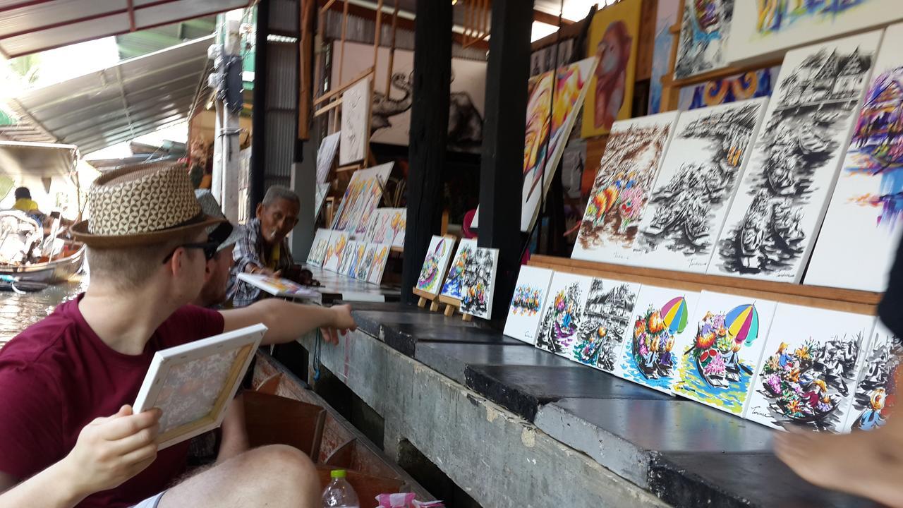 Baansuan Lychee Maeklong Resort Ampawa Amphawa Bagian luar foto