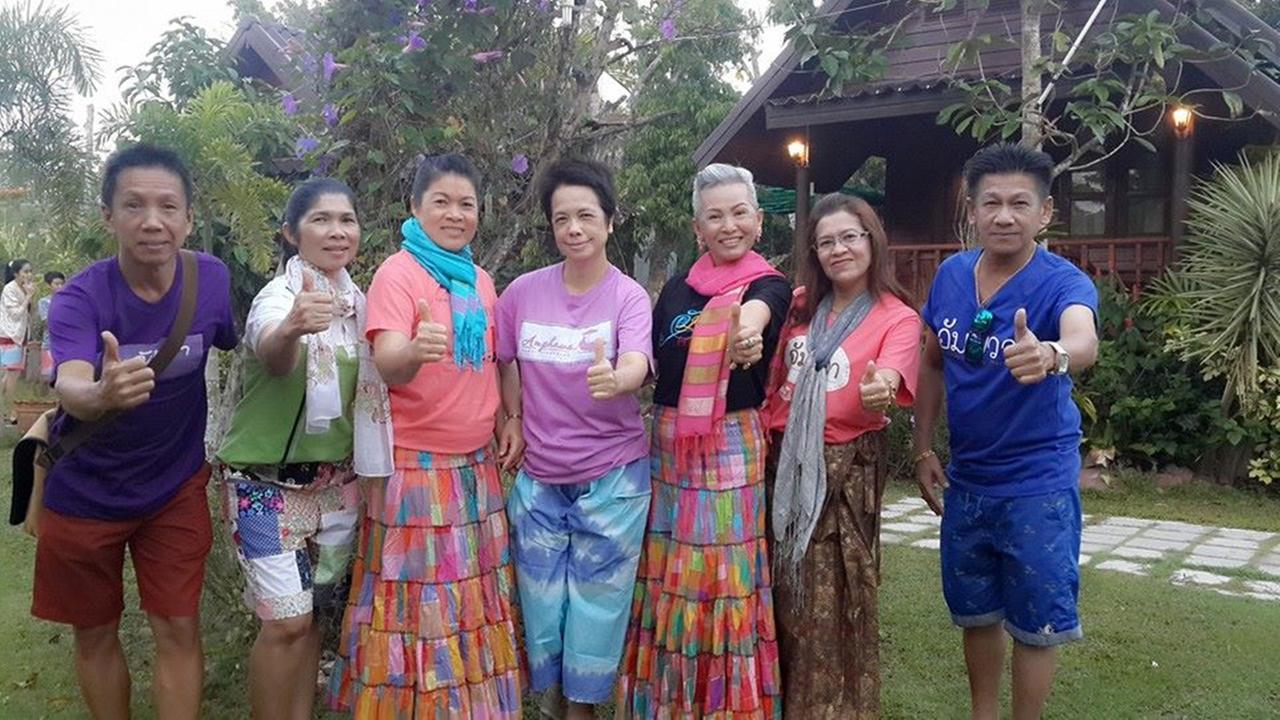 Baansuan Lychee Maeklong Resort Ampawa Amphawa Bagian luar foto