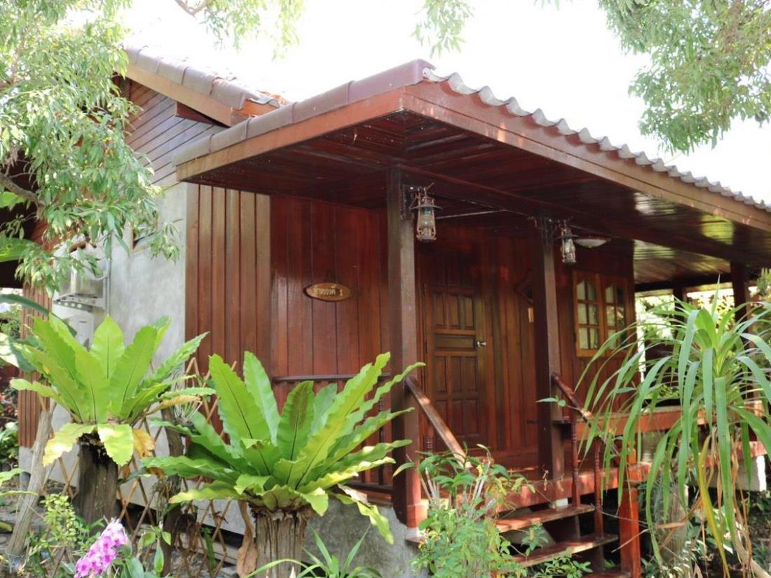 Baansuan Lychee Maeklong Resort Ampawa Amphawa Bagian luar foto