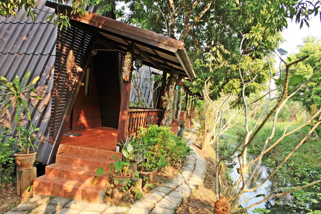 Baansuan Lychee Maeklong Resort Ampawa Amphawa Bagian luar foto